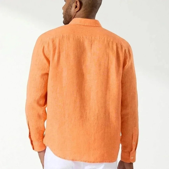 Tommy Bahama Sea Glass Breezer Linen Shirt 3XL - Picture 2 of 6